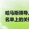 哈马斯领导人遇刺前最后公开露面现场 暗杀名单上的关键人物