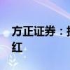 方正证券：执行委员会提议2024年半年度分红
