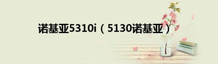 诺基亚5310i怎么样（诺基亚5310手机参数）
