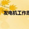 发电机工作原理示意图（发电机工作原理）