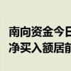 南向资金今日净买入19.18亿港元 中国移动获净买入额居前