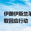 伊朗伊斯兰革命卫队发言人：伊朗不会草率采取回应行动
