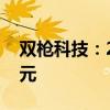 双枪科技：2024年上半年净利润1334.68万元
