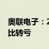 奥联电子：2024年半年度净亏损990万元 同比转亏