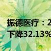 振德医疗：2024年上半年净利润1.61亿 同比下降32.13%