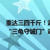 重达三四千斤！湖南武冈挖出巨型石龟，文保部门：或解开“三龟守城门”谜题