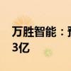 万胜智能：预计中标国家电网项目金额约1.33亿