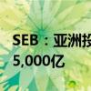 SEB：亚洲投资者明年卖掉的美元可能会多达5,000亿