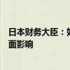 日本财务大臣：如果对金融体系失去信任，将对经济产生负面影响