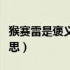 猴赛雷是褒义词还是贬义词（猴塞雷是什么意思）