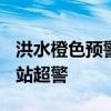洪水橙色预警持续生效中 广西14条河流20个站超警