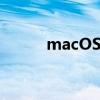 macOS系统版本名称（os系统）