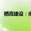 栖霞建设：南京高科拟减持不超过3%股份