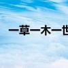 一草一木一世界的整句（一草一木一世界）