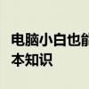 电脑小白也能轻松掌握！从零开始学习电脑基本知识